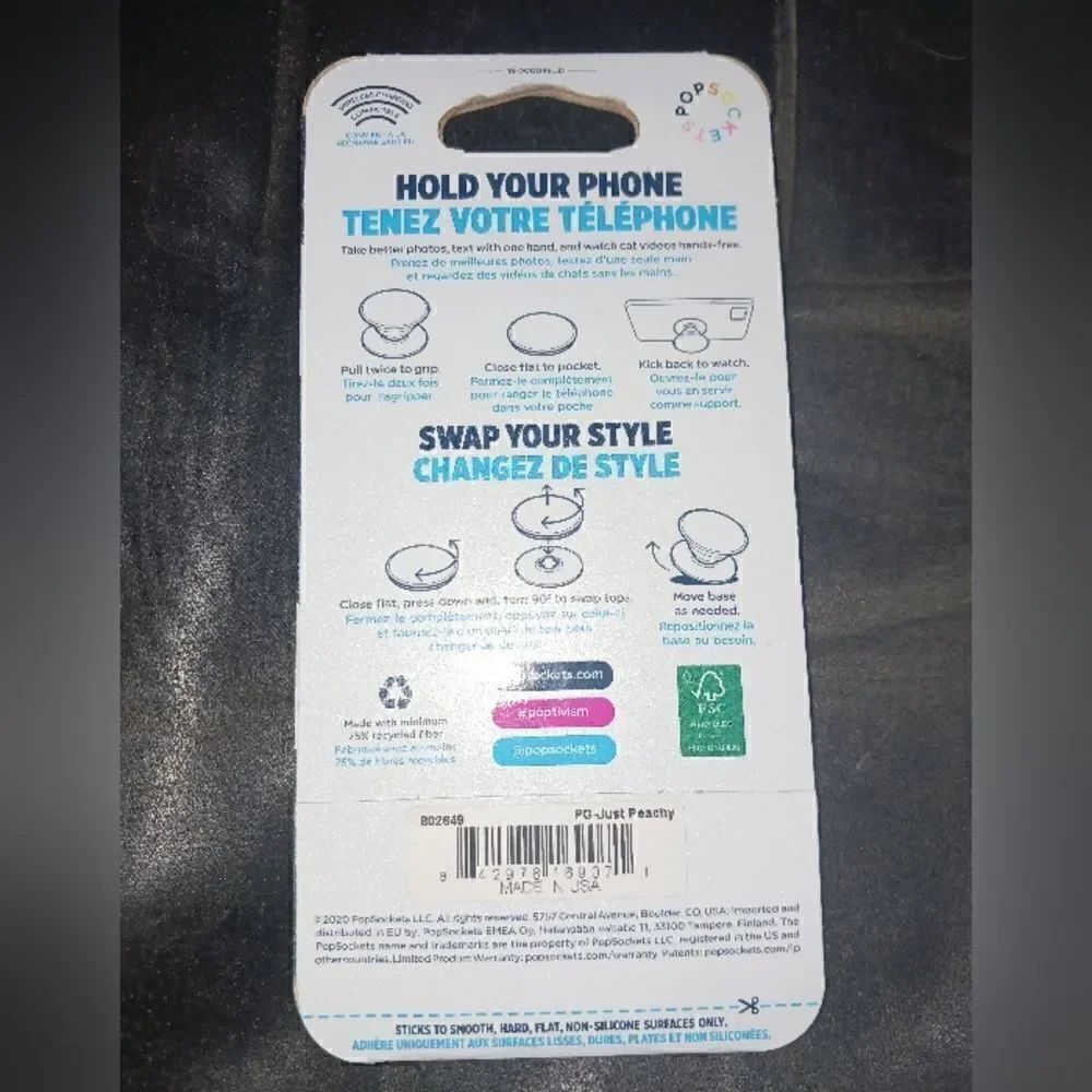 3 for $26 - Pop Socket - Pocket Grip - Picture 2 of 2
